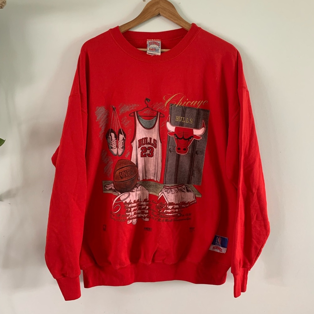 Vintage Nutmeg Chicago Bulls Crewneck 🏀